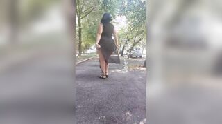 Bbw italiana esibizionista in pubblico