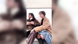 Pompino moglie italiana rischioso all'aperto