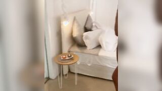 Jolanda De Rienzo in white bikini