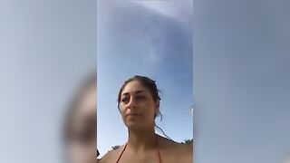 Diretta dalla piscina