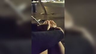 Chi mi paga una frittura di pesce? Fidanzata con lush in fica sulla panchina C4