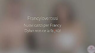 Threesome italiano OF - Nuovi cazzi per Francy