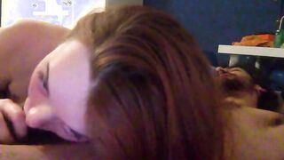 Lo prendo tutto in gola al mio ragazzo