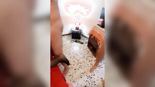 Moglie vacca a pecorina montata dal suo torello