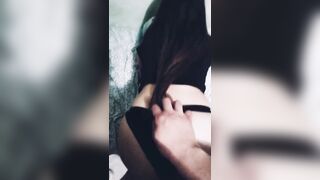 18 enne italiana scopata a pecorina con le mutandine