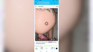 Mi stai scopando il culo? SI cazzo guarda come è aperto