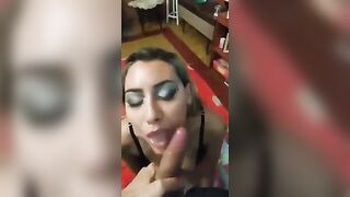 Biondina mi fa una pompa