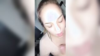 Pompino giovane fidanzata porca