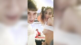 MMM CHE CAPPELLONA - Pompino fidanzata teen italiana