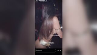 Christina Bertevello balla mezza nuda in discoteca