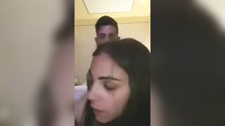 Scopata a pecora con la faccia in primo piano