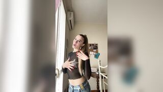 Benedetta biondina italiana fica