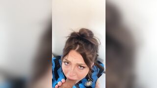 Pompinara interista gola profonda