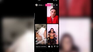 Diretta IG Ice con due vere porche