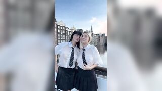 Mart1n4 zoccoleggia con amica ad Amsterdam