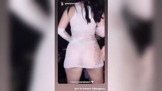 Margot in discoteca gran culo