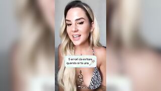 Giulia e i 5 errori da non fare quando fai una sega