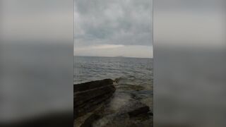 In vacanza moglie nudista