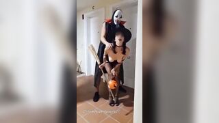 Franci scopata di Halloween