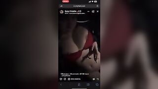 Violetta pompino e ditalino in diretta OF