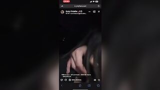 Violetta pompino e ditalino in diretta OF