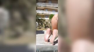 Morettina nuda a pecorina Of