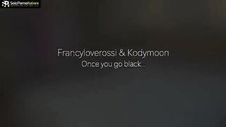 Francesca si scopa ragazzo nero OF