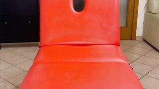 Bianca a pecorina in collant OF