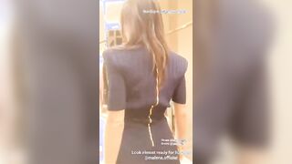 Shopping con la divina Malena