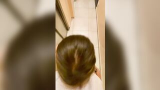 Biondina italiana pompino deepthroat