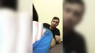 Mordicchiando il culo alla fidanzata Coppia napoletana