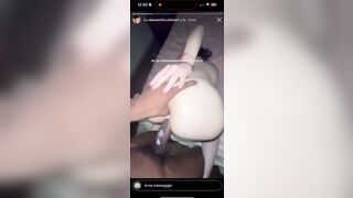 Troia si fa scopare da un nero superdotato e squirta