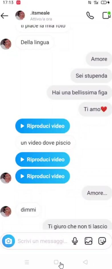 Alessia video pissing