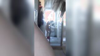 Bella topa mora con gran culona