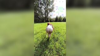 Rossa italiana in mezzo alla natura