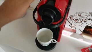 Fette biscottate con sperma per colazione