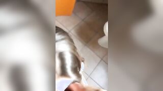 Diciottenne italiana sborrata in bocca