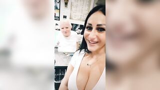 Al nonno piacciono le tettone - Sara Piras tiktok hot