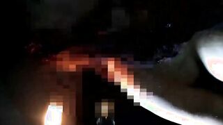 Moglie montata in macchina