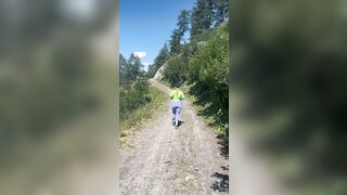 Luiza flash tette outdoor