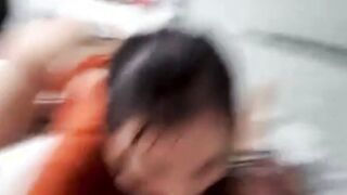 Pompino fidanzata porcella in perizoma