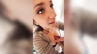 Vengo sulle tette della mia troietta