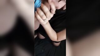 Prendilo tutto in bocca e succhialo Si voglio la sborra