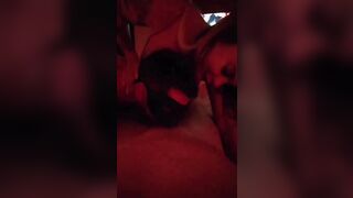 Succhio il cazzo con amico frocetto