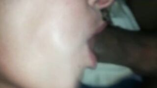 Africano scopa la bocca di mia moglie