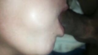 Africano scopa la bocca di mia moglie