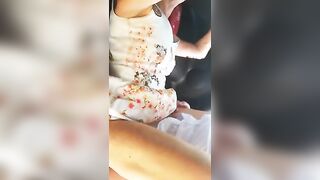 Sbatto in auto amica matura di mia mamma molto troia