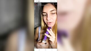 Che bello questo dildo - Onlyfanser italiana in live