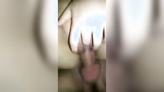 Il suo grosso cazzo che mi rompe la fica