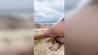 Milf al mare culo top